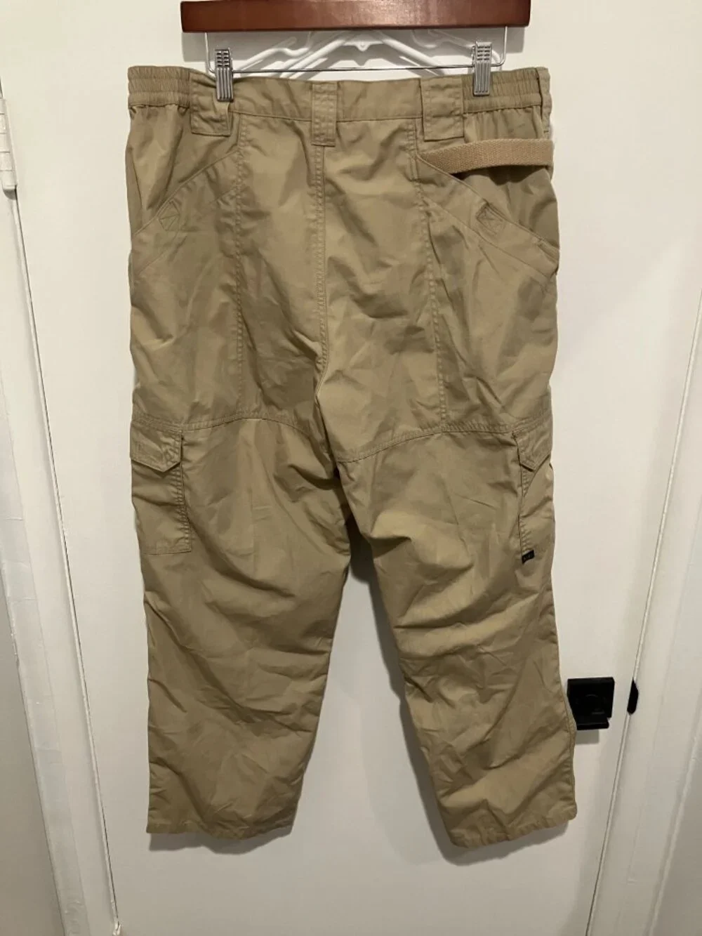 5.11 Tactical Men’s Heavy Duty Cotton Cargo Pants, Light Tan, Size 38x30